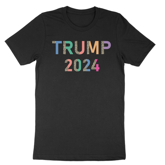 Leopard Print Trump T-Shirt